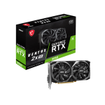 Видеокарта GeForce RTX 3050 1555МГц 8Гб MSI VENTUS OC (GDDR6, 128бит, 1xDVI, 1xHDMI, 1xDP)
