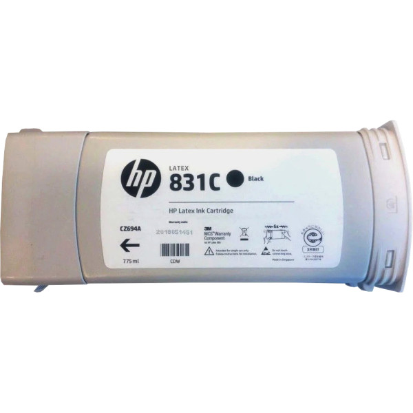 Картридж HP 831C (черный; 775мл; HP Latex 310, 330, 360, 560)