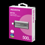 Внешний жесткий диск SSD 500Гб ADATA (1050/1000 Мб/с, USB Type-C, внешний)