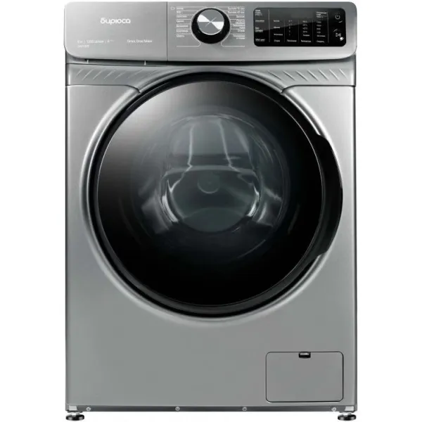 Стиральная машина Бирюса WM-SM814/03 M(59.5x85x60см, фронтальная, макс:8кг, 1200об/мин, серебристый)