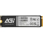 Жесткий диск SSD 1Тб AGI AI818 (2280, 4700/2800 Мб/с, PCI Express)
