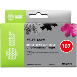 Чернильный картридж Cactus CS-PFI107M (пурпурный; 130стр; IP iPF670, iPF680, iPF685, iPF770, iPF780, iPF785, )