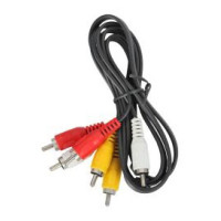 Кабель аудио-видео Ningbo (3хRCA (m), 3хRCA (m), 1м)