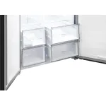 Холодильник Weissgauff WSBS 550 (No Frost, A+, 2-камерный, Side by Side, объем 515:325/190л, инверторный компрессор, черный)