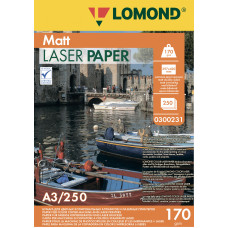 Бумага Lomond 0300231 (A3, 170г/м2, для лазерной печати, двусторонняя, матовая, 250л) [0300231]