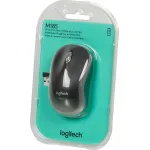 Мышь Logitech Wireless Mouse M185 Grey-Black USB (радиоканал, кнопок 3, 1000dpi)