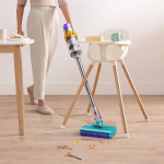Вертикальный пылесос Dyson V15s Detect Submarine (влажная, сухая, контейнер, мощность всасывания: 240Вт, пылесборник: 0.75л, потребляемая мощность: 660Вт)