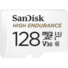 Карта памяти microSDXC 128Гб SanDisk (Class 10, 100Мб/с, UHS-I U3, адаптер на SD)
