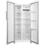 Холодильник Hyundai CS5083FWT (No Frost, A+, 2-камерный, Side by Side, инверторный компрессор, белый)