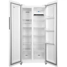 Холодильник Hyundai CS5083FWT (No Frost, A+, 2-камерный, Side by Side, инверторный компрессор, белый)