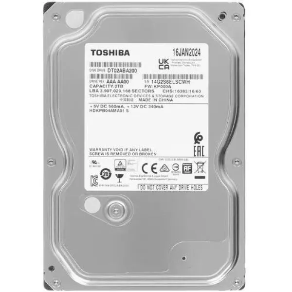 Жесткий диск HDD Toshiba (3.5