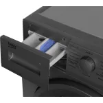 Стиральная машина Beko WSRE6512ZSS(фронтальная средняя, класс стирки/отжима/э.потребления: A/C/A , макс: 6кг, 1000 об/мин, 60x84x41.5см, серебристый)