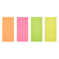 Закладки Silwerhof 682006 (бумага, 50x23мм, 4цветов, 50закладок каждого цвета) [682006]