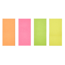 Закладки Silwerhof 682006 (бумага, 50x23мм, 4цветов, 50закладок каждого цвета)