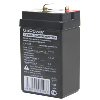 Батарея GoPower LA-430 (4В, 3Ач) [00-00018350]
