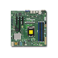 Материнская плата Supermicro X11SSL-F (LGA 1151, Intel C232, 4xDDR4 DIMM, microATX, RAID SATA: 0,1,10,5)