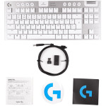 Игровая клавиатура Logitech G915 TKL White (Bluetooth/Радиоканал, механическая, 95кл)