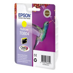 Чернильный картридж Epson C13T08044011 (желтый; 7,4стр; P50, PX660)