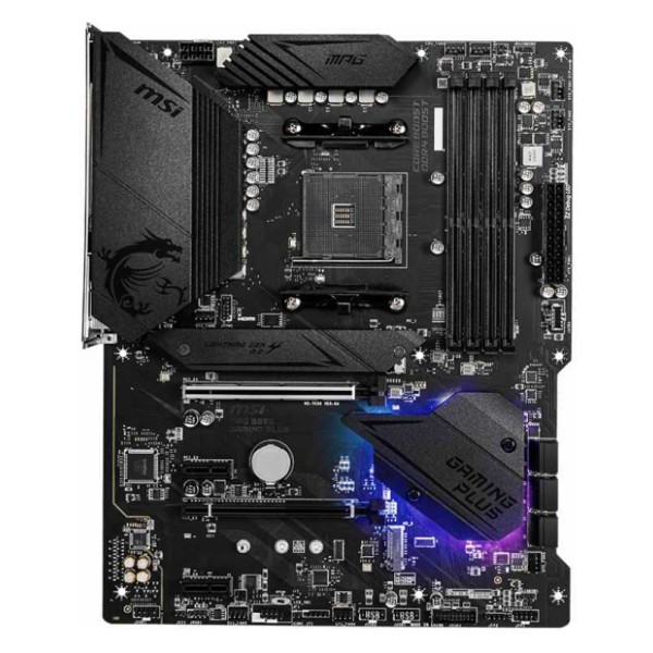 Материнская плата MSI MPG B550 GAMING PLUS (AM4, AMD B550, 4xDDR4 DIMM, ATX, RAID SATA: 0,1,10)