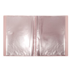 Папка Бюрократ Double Neon DNE07V10PINK (A4, пластик, толщина пластика 0,7мм, розовый)