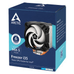 Кулер для процессора Arctic Freezer i35 (Socket: 1150, 1151, 1151-v2, 1155, 1156, 1200, 1700, алюминий+медь, 4-pin PWM)