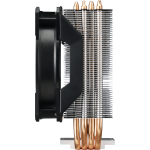 Кулер для процессора Cooler Master MasterAir MA410P (Socket: 1150, 1151, 1151-v2, 1155, 1156, 1200, 1356, 1366, 2011, 2011-3, 2066, AM3, AM3+, AM4, FM1, FM2, FM2+, алюминий+медь, 30дБ, 120x120x25мм, 4-pin PWM)