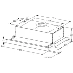 Вытяжка Weissgauff TEL 600 Glass