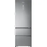 Холодильник Hisense RT641N4ACE (No Frost, A+, 2-камерный, объем 535:366/169л, инверторный компрессор, серый)