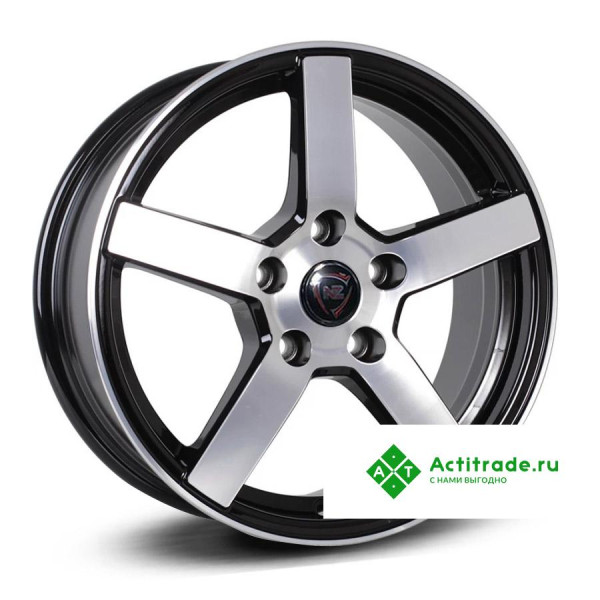 NZ R-02 R17/7J PCD 5x108 ET 33 ЦО 60,1 черный с полированной лицевой поверхностью