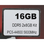 Память DIMM DDR5 2x8Гб 5600МГц Patriot Memory (44800Мб/с, CL40, 288-pin, 1.25 В)