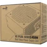 Блок питания Aerocool VX Plus 450W (ATX, 450Вт, 20+4 pin, ATX12V 2.3, 1 вентилятор)