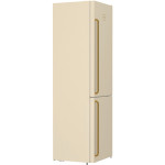 Холодильник Gorenje NRK 620 2CLI (No Frost, A++, 2-камерный, объем 353:243/110л, 60x200x59,2см, бежевый)