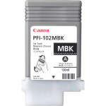 Картридж Canon PFI-102MBK (черный матовый; 130мл; iPF500, 600, 700, 610, 710)