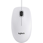 Мышь Logitech B100 White USB (кнопок 3, 800dpi)