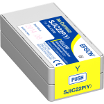 Картридж Epson C33S020604 (желтый; 32,6мл; ColorWorks C3500)