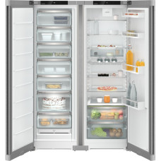 Холодильник Liebherr XRFsd 5220 (No Frost, A+, 2-камерный, Side by Side, объем 732:412/320л, 59,7x185,5x67,5см, нержавеющая сталь) [XRFsd 5220-20 001]
