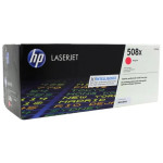 Картридж HP 508X (пурпурный; 9500стр; CLJ M552, M553)