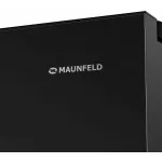 Холодильник Maunfeld MFF177NFB (No Frost, A++, 2-камерный, Side by Side, объем 592:374/218л, инверторный компрессор, черный)