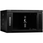 Шкаф коммутационный настенный Cabeus SH-05F-6U60/35-BK (6U, 600x368x350мм, IP20, 30кг)