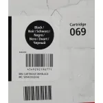 Тонер-картридж Canon 069BK (черный; 2100стр; MF752Cdw, 754Cdw, LBP673Cdw)