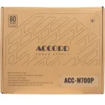 Блок питания Accord ACC-W700P (ATX, 700Вт, WHITE)