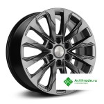 LegeArtis TY572 R20/8.5J PCD 6x139,7 ET 45 ЦО 95,1 антрацитовый