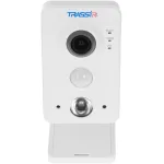 Камера видеонаблюдения Trassir TR-D7151IR1 (IP, внутренняя, кубическая, 5Мп, 1.4-1.4мм, 2592x1944, 25кадр/с)