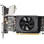 Видеокарта GeForce GT 710 954МГц 2Гб Gigabyte (PCI-E 8x 2.0, DDR3, 64бит, 1xDVI, 1xHDMI)