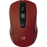 Мышь DEFENDER MM-605 Red USB (радиоканал, 1200dpi)