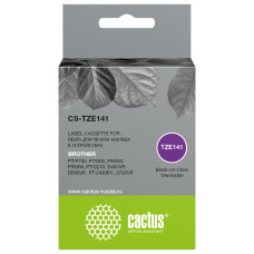 Картридж ленточный Cactus CS-TZE141 [CS-TZE141]