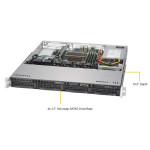 Сервер Supermicro SYS-5019S-MN4 (1x350Вт, 1U)