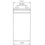 Батарея CSB UPS122406 F2 (12В)