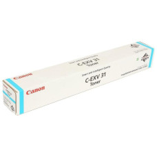Картридж Canon C-EXV31 C (2796B002) (голубой; 52000стр; Canon imageRUNNER ADVANCE C7055, Canon imageRUNNER ADVANCE C7055i, Canon imageRUNNER ADVANCE C7065, Canon imageRUNNER ADVANCE C7065i)