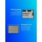 Процессор AMD Ryzen 5 9600X (3900MHz, AM5, L3 32Mb)
